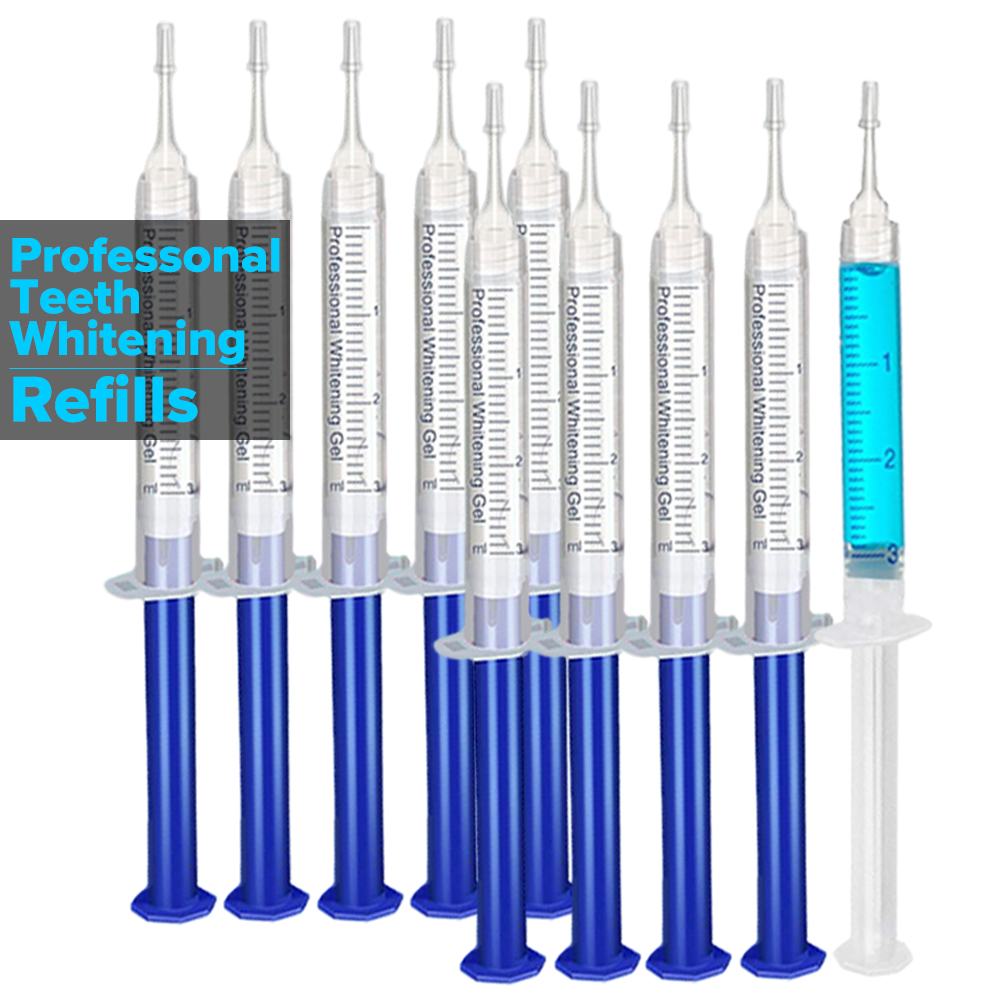 Teeth Whitening Gel Syringes - Teeth Whitening Gel Refill Syringe Tooth