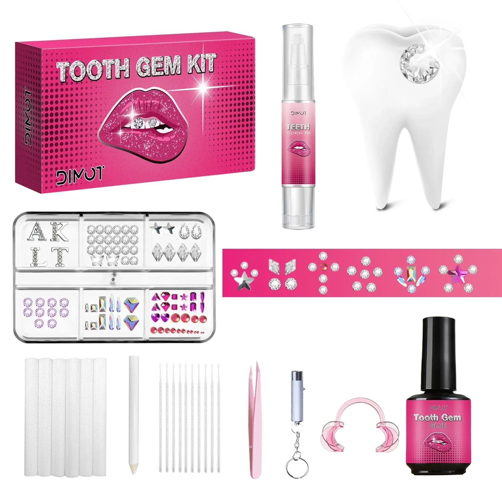 Tooth Gem Kit - DIY Tooth Gem Kit with Crystal