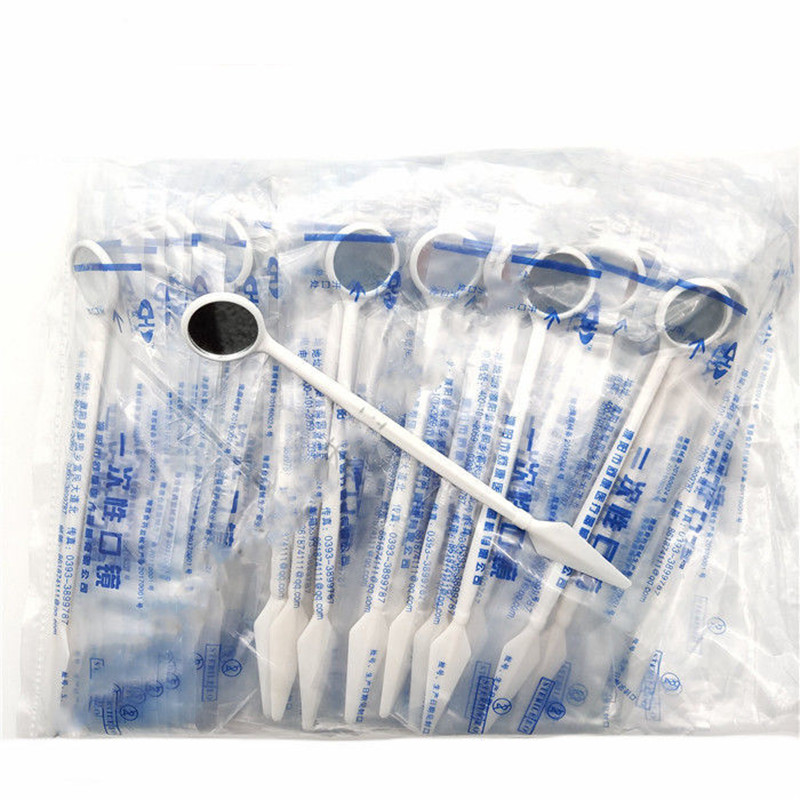 100Pcs Plastic Dental Oral Mir - Teeth Whitening For Photos 评论和价格