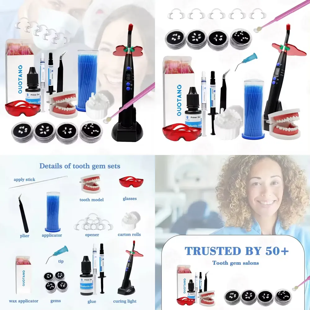 【CHIMU HOME】 Professional DIY  - Tooth Gem Kit 评论和价格