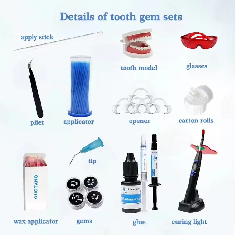 【CHIMU HOME】 Professional DIY  - Tooth Gem Kit 评论和价格