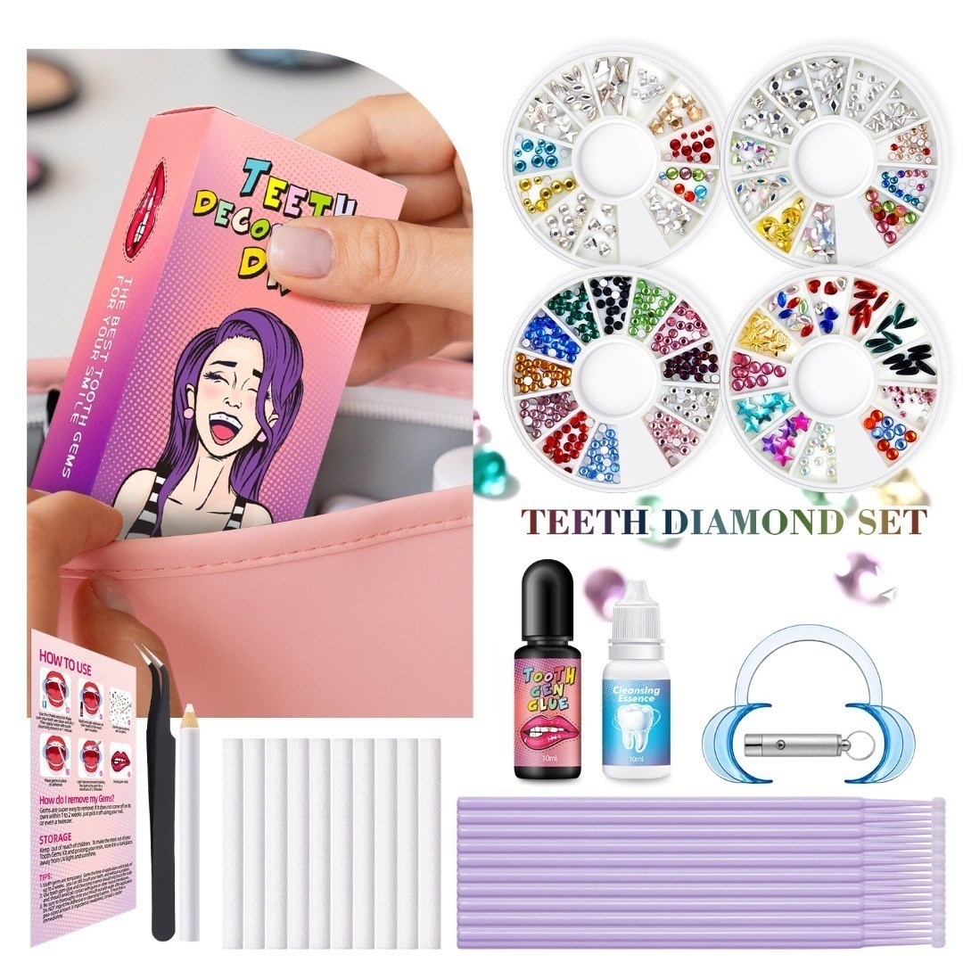 DIY Tooth Gem Kit  Jewelry Gem - Tooth Gem Kit 评论和价格