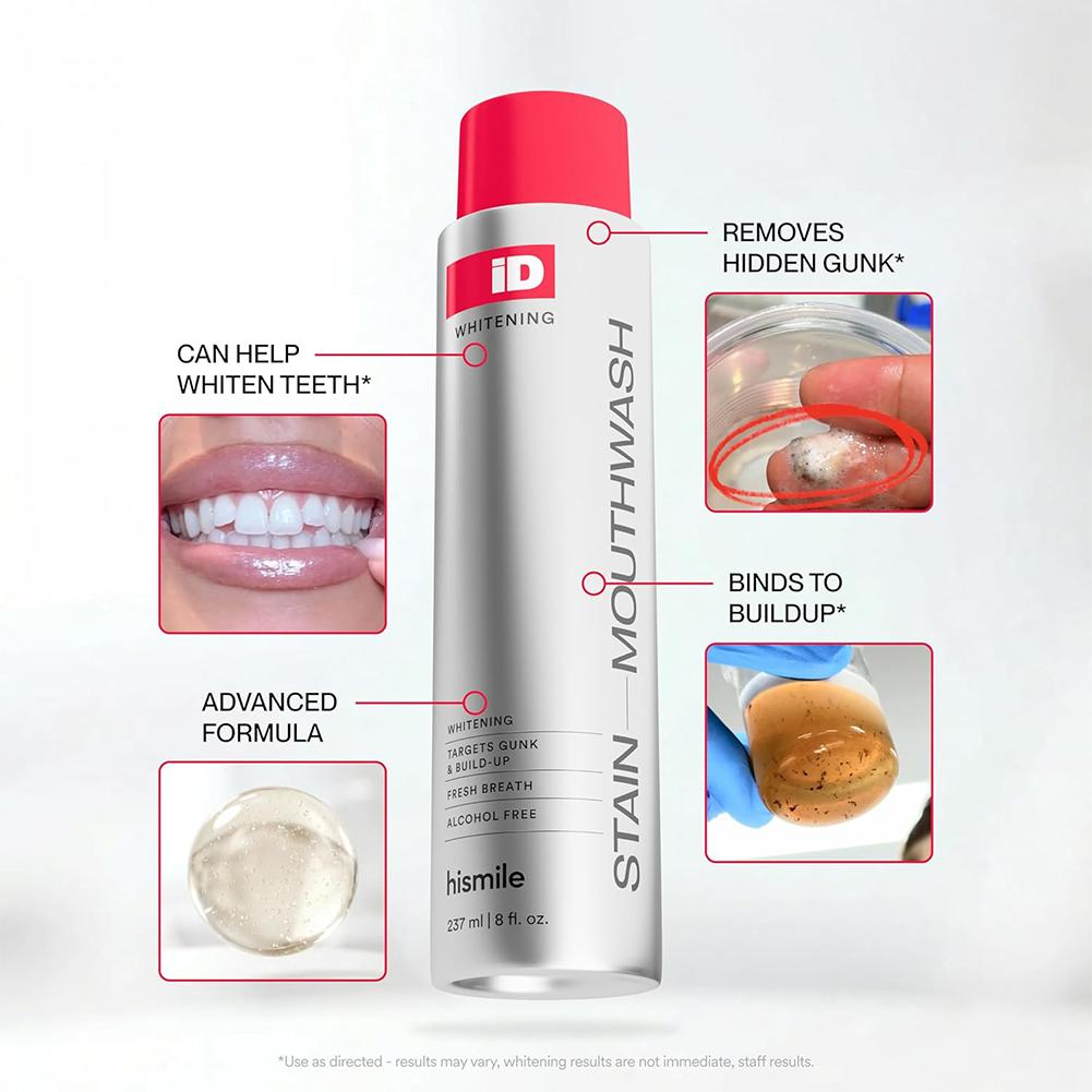 Hismile iD Alcohol Free Mouthw - Teeth Whitening Hismile 评论和价格