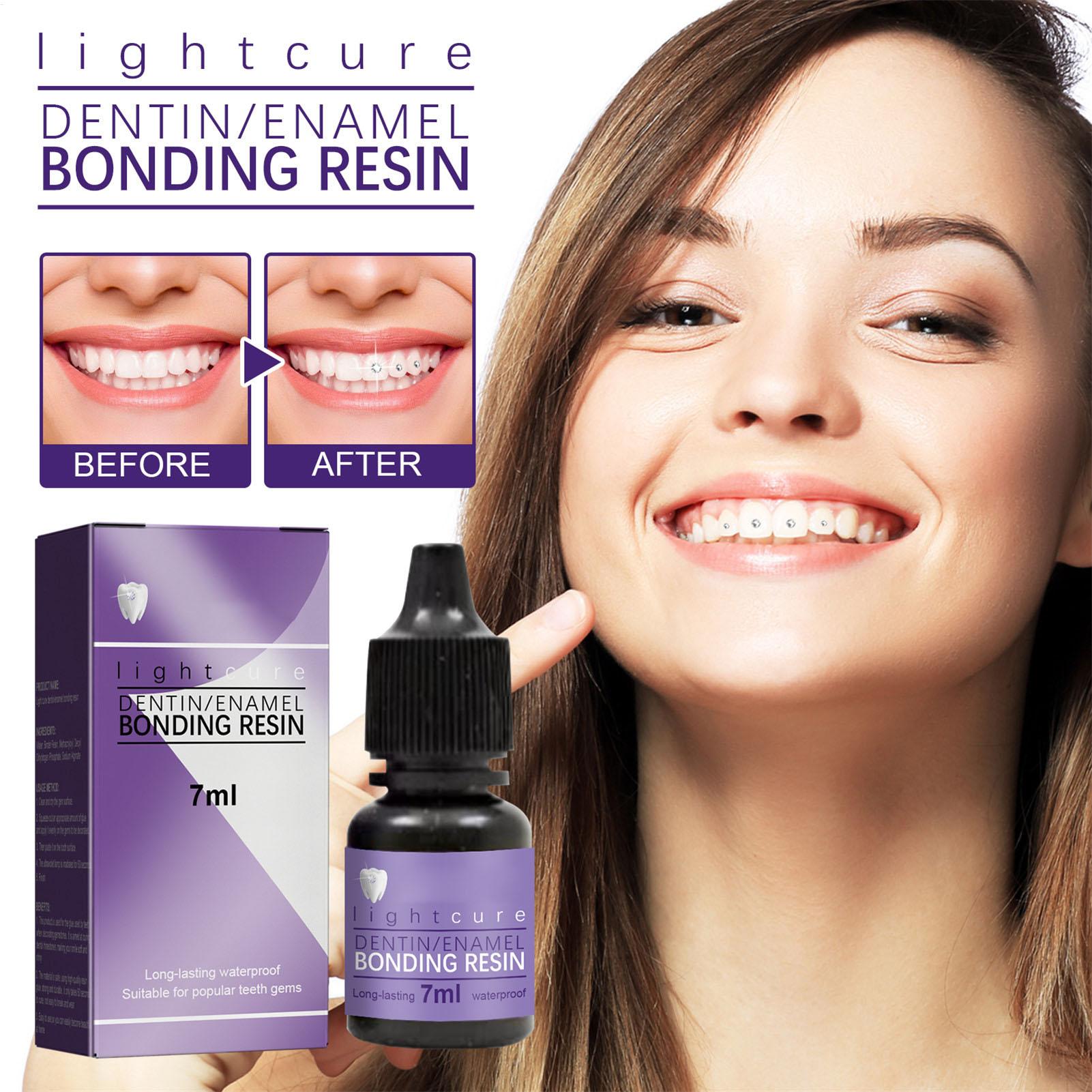 7ml Tooth Gem Glue Dental Adhe - Tooth Gem Kit 评论和价格