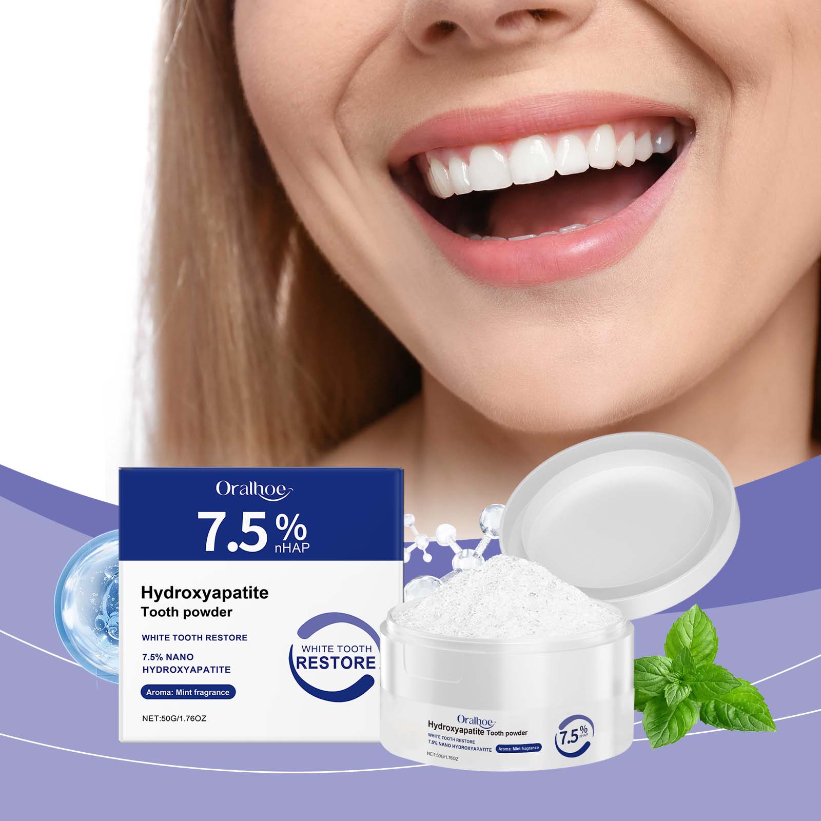 Delicate teeth care, strong cl - Teeth Whitening Oil Pulling 评论和价格
