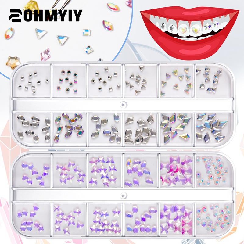 1Set Dental Crystal Fashion Te - Tooth Gem Kit 评论和价格