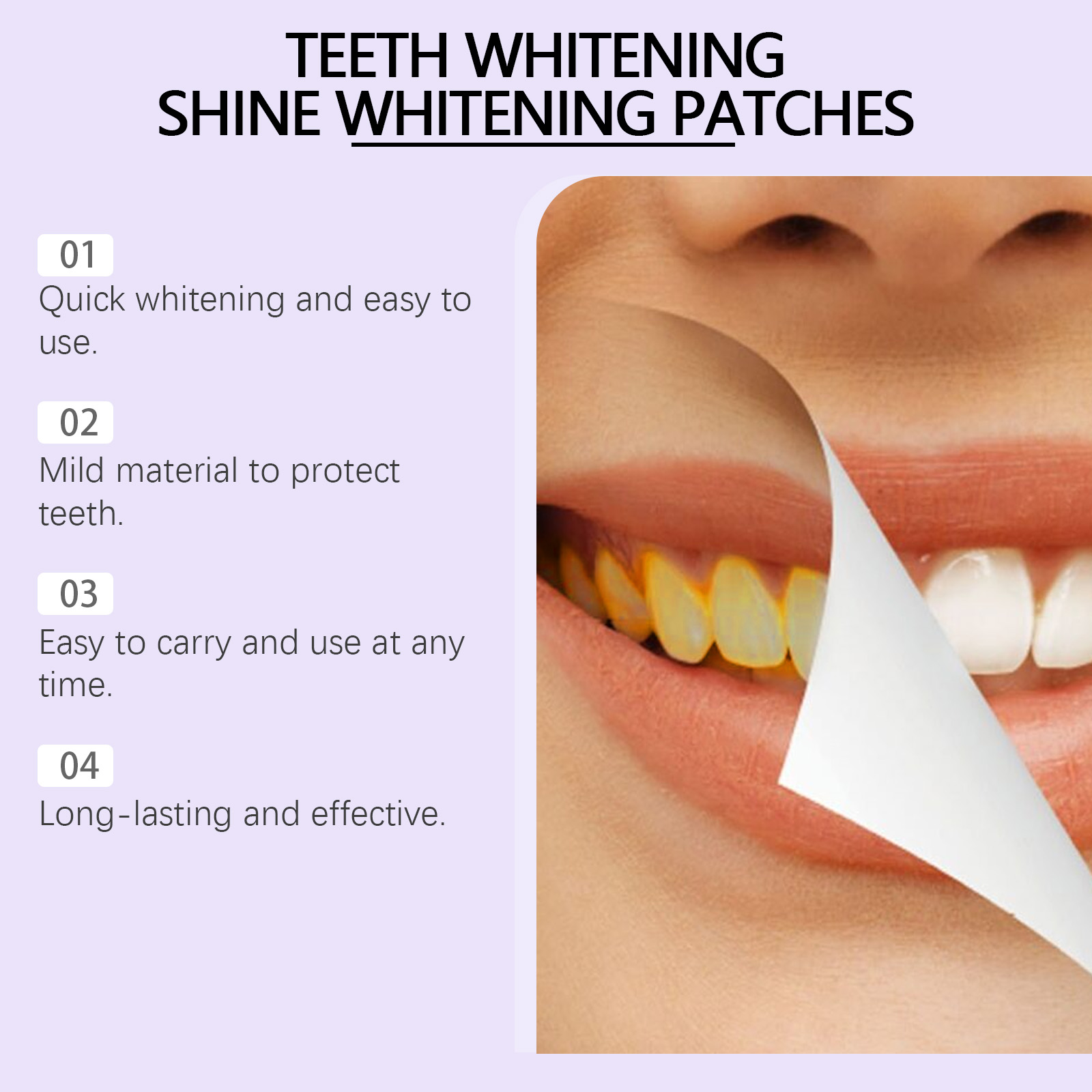 Purple Teeth Whitening Strips  - Teeth Whitening Strips Permanent 评论和价格