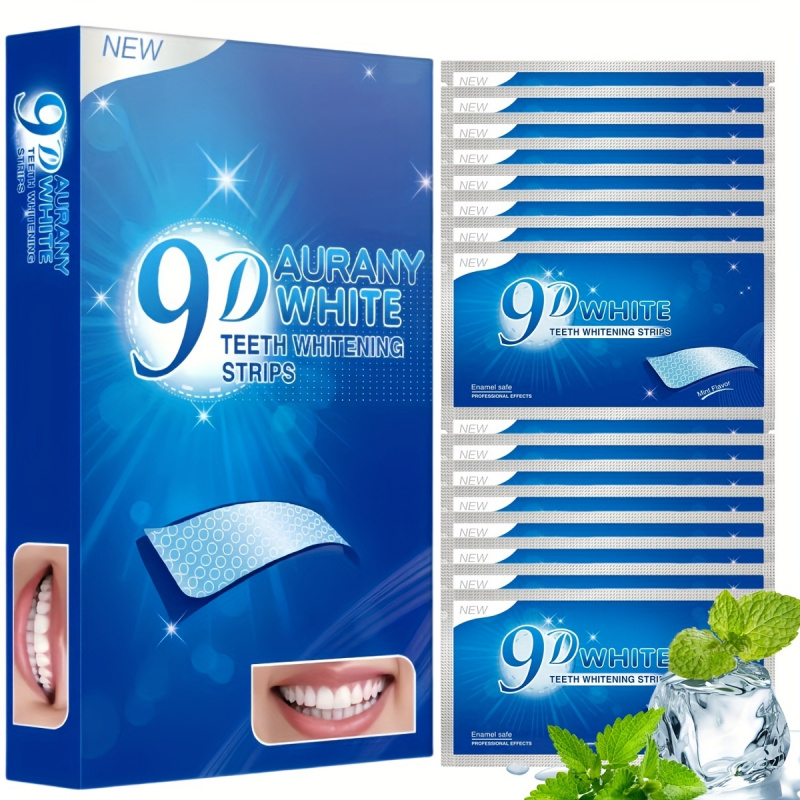 21 Pairs of 9D Aurany White Te - Teeth Whitening Hismile 评论和价格