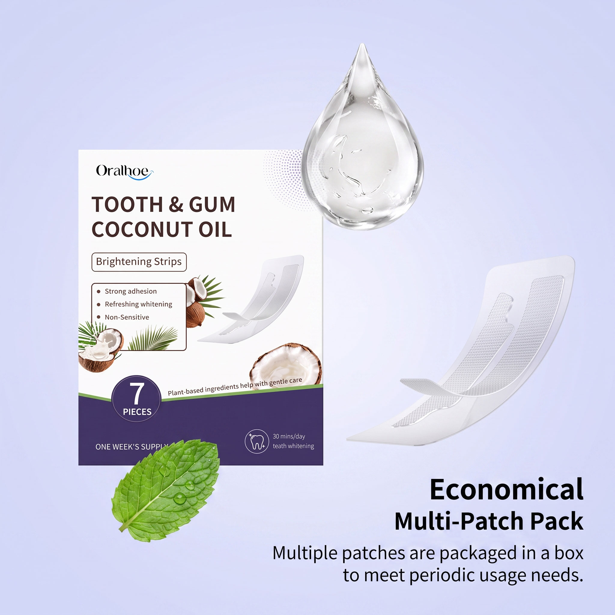 Oralhoe Coconut Oil Teeth Brig - Teeth Whitening With Coconut Oil 评论和价格