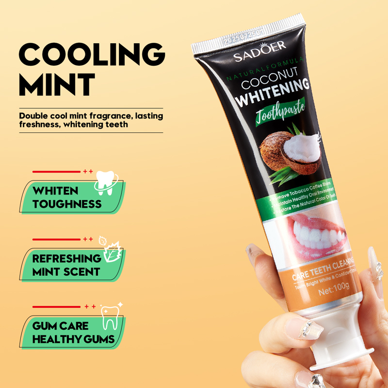SADOER Coconut Oil Teeth White - Teeth Whitening With Coconut Oil 评论和价格