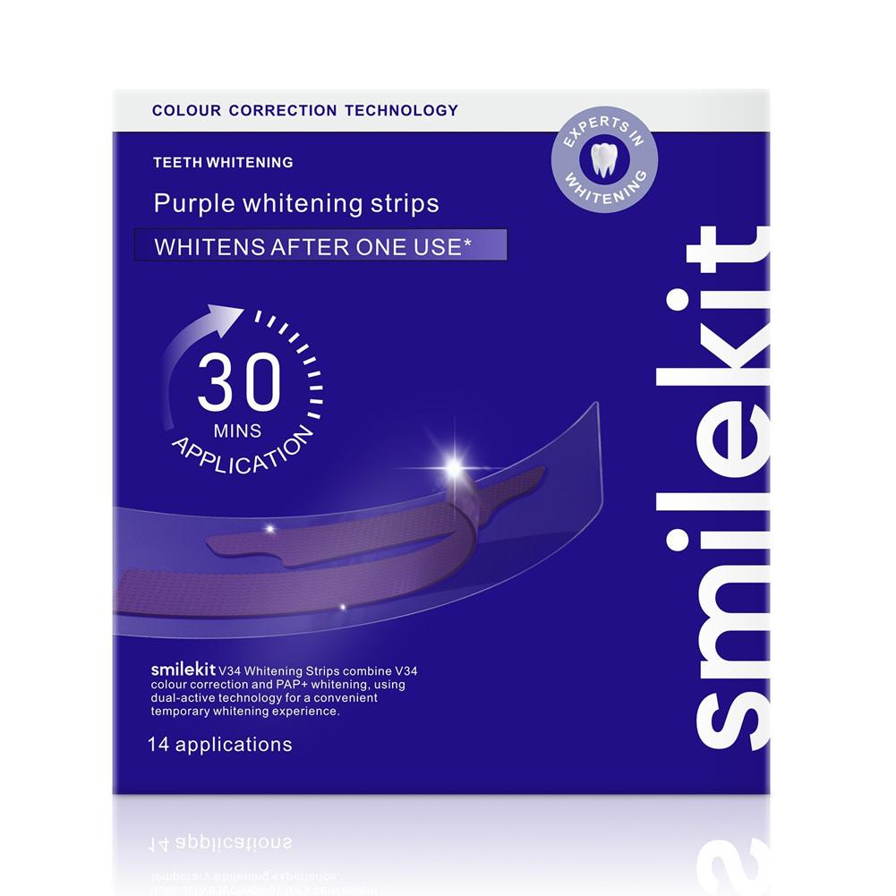 Smilekit Teeth Whitening Stri - Teeth Whitening Strips Permanent 评论和价格