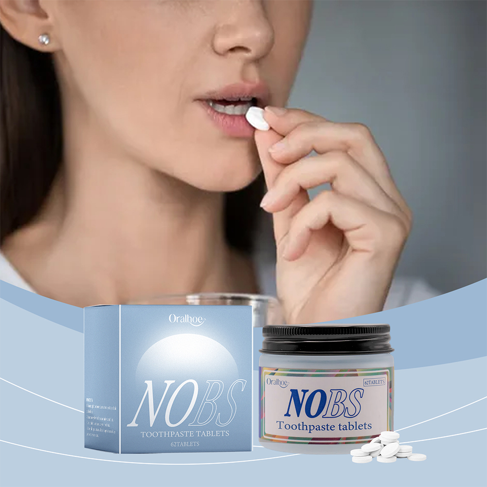 NOBS Toothpaste Tablets - Nano - Teeth Whitening Oil Pulling 评论和价格