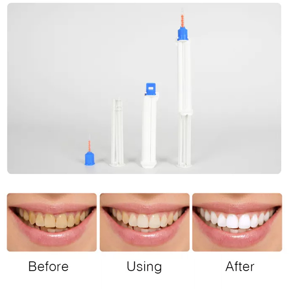 10 /5/2pcs Dental Dual Barrel  - Teeth Whitening Gel Syringes 评论和价格