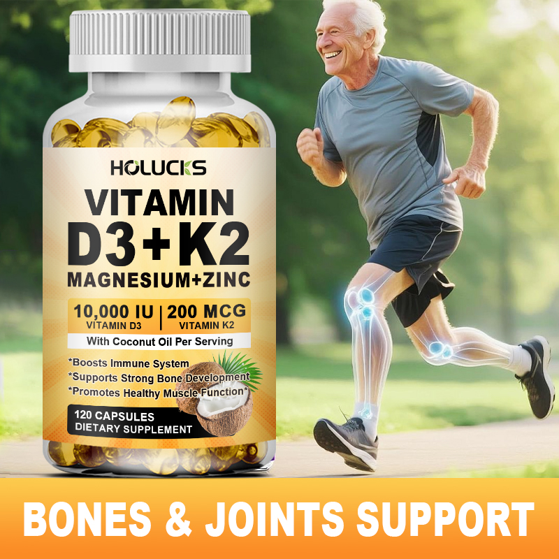 Vitamin D3 K2 Capsule, with Co - Teeth Whitening With Coconut Oil 评论和价格