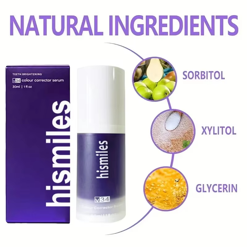 Purple Whitening Toothpaste De - Teeth Whitening Hismile 评论和价格