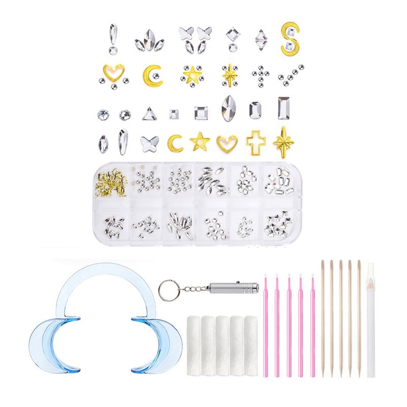 AB68 Tooth Gem Kit DIY Teeth C - Tooth Gem Kit 评论和价格