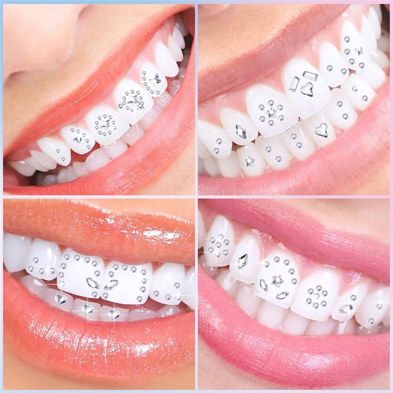 AB68 Tooth Gem Kit DIY Teeth C - Tooth Gem Kit 评论和价格