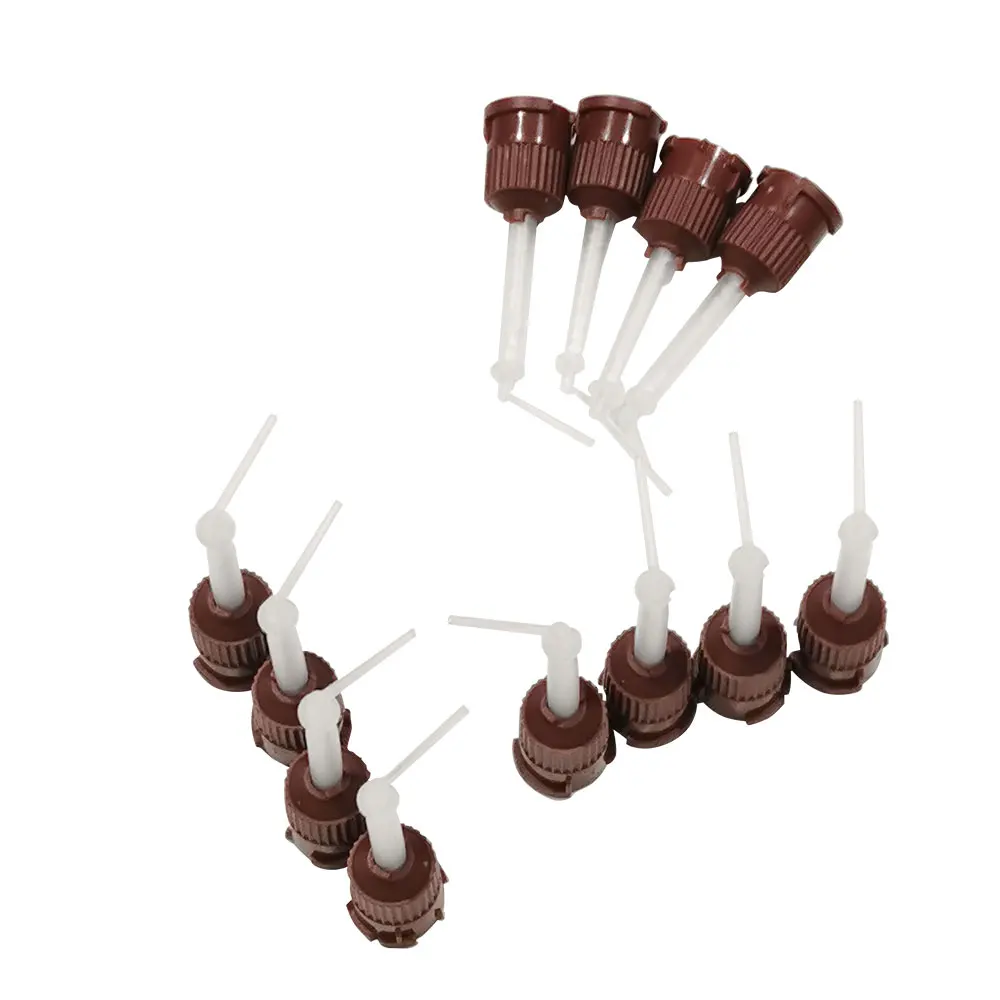 100pcs Brown Mixing Tips Denta - Teeth Whitening Gel Syringes 评论和价格