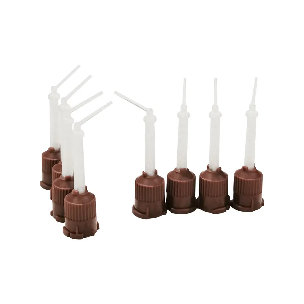 100pcs Brown Mixing Tips Denta - Teeth Whitening Gel Syringes 评论和价格