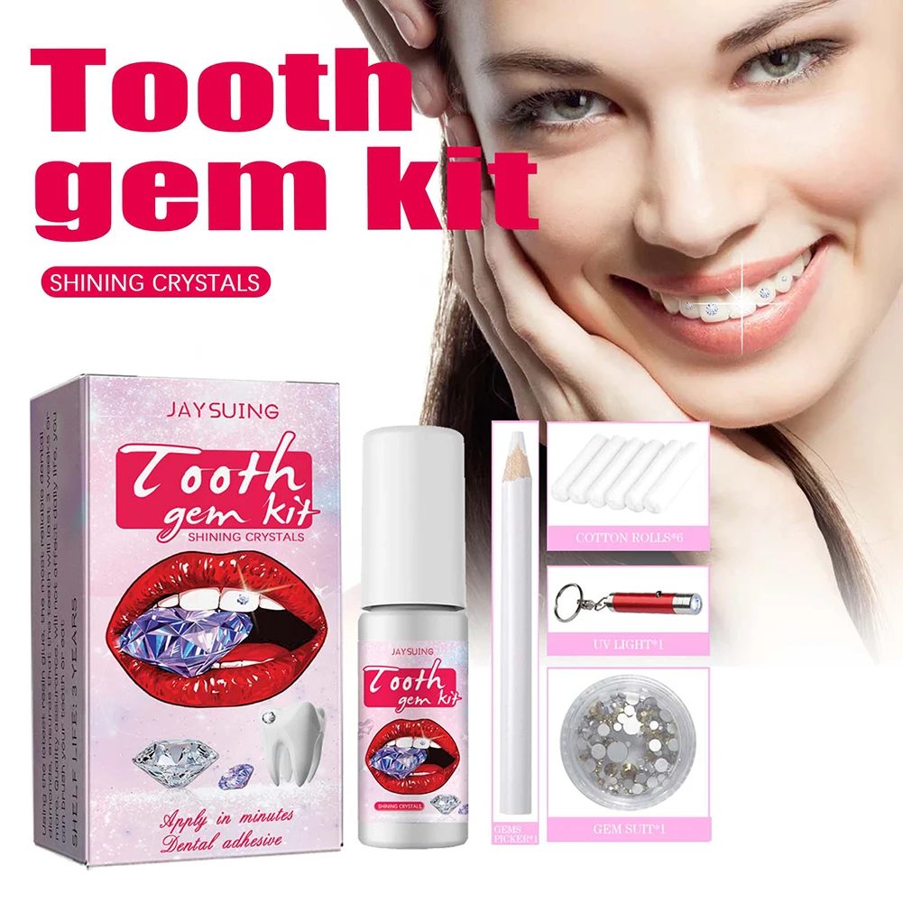 DIY Tooth Gems Kit with Crysta - Tooth Gem Kit 评论和价格