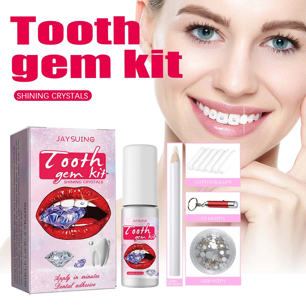 DIY Tooth Gems Kit with Crysta - Tooth Gem Kit 评论和价格